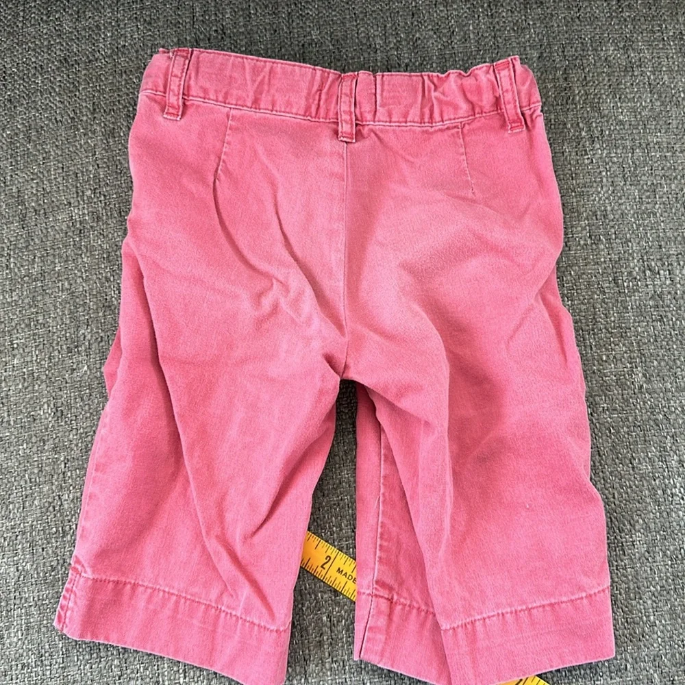 Ralph Lauren Kids Size 5 Coral Cotton Cropped Straight Leg Chino Pants 🪸